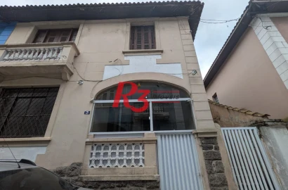 Sobrado com 3 dormitórios à venda, 120 m² - Centro - Santos/SP
