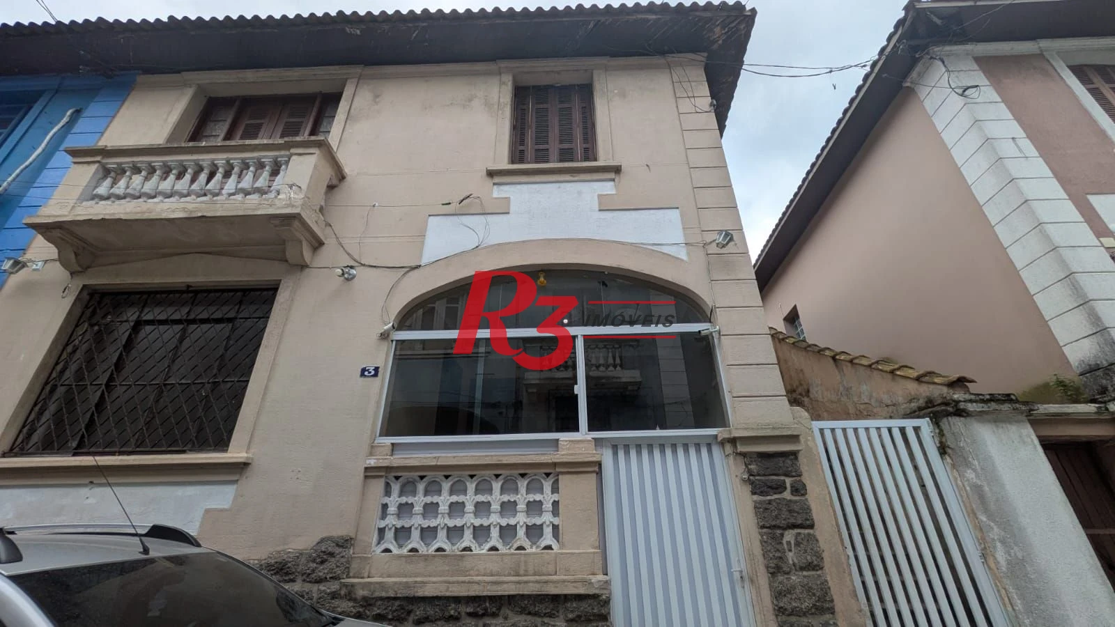 Sobrado com 3 dormitórios à venda, 120 m² - Centro - Santos/SP