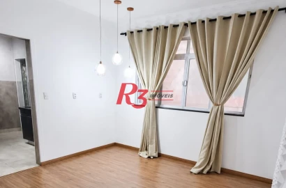 Apartamento com 2 dormitórios à venda, 75 m² por R$ 500.000,00 - Gonzaga - Santos/SP