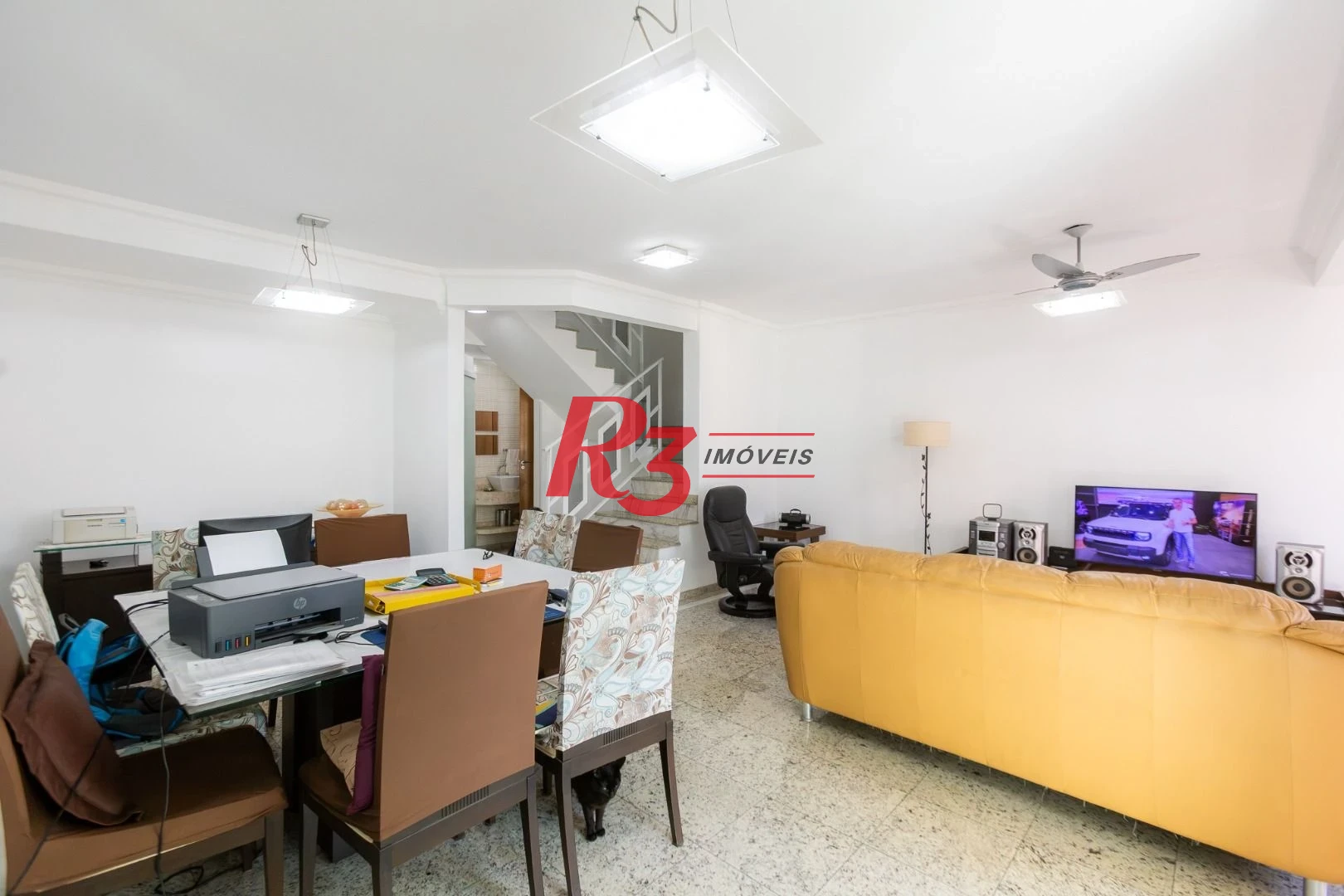 Village com 4 dormitórios à venda por R$ 1.450.000 - Embaré - Santos/SP