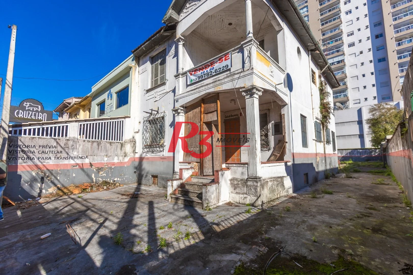Terreno à venda, 500 m² por R$ 1.330.000,00 - Marapé - Santos/SP