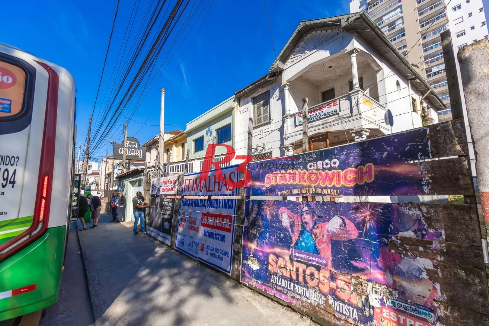 Terreno à venda, 500 m² por R$ 1.330.000,00 - Marapé - Santos/SP