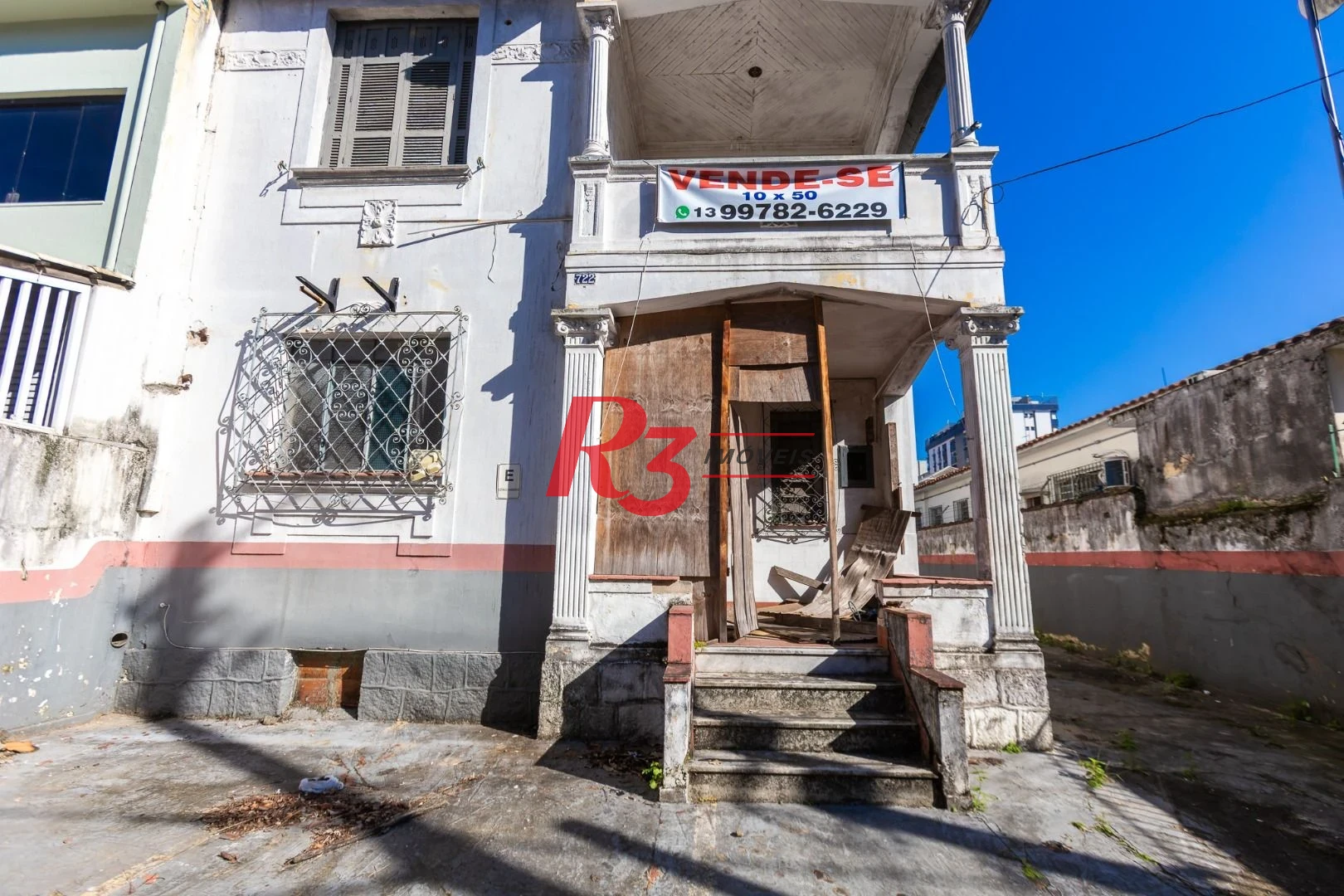 Terreno à venda, 500 m² por R$ 1.330.000,00 - Marapé - Santos/SP