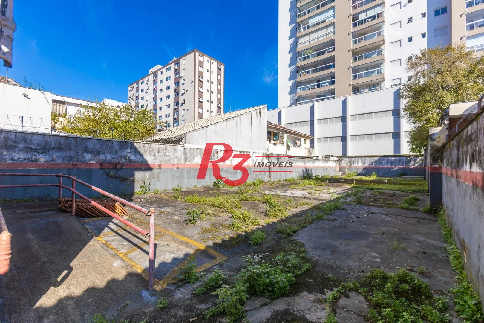 Terreno à venda, 500 m² por R$ 1.330.000,00 - Marapé - Santos/SP