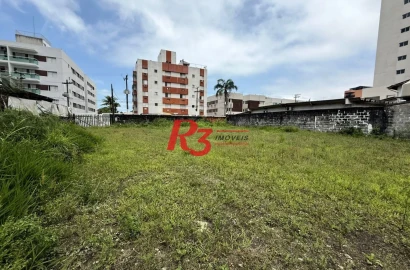 Terreno à venda, 1629 m² por R$ 3.000.000,00 - Enseada - Guarujá/SP