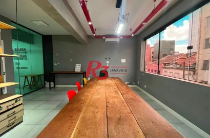 Sala para alugar, 500 m² por R$ 8.000,00/mês - Centro - Santos/SP