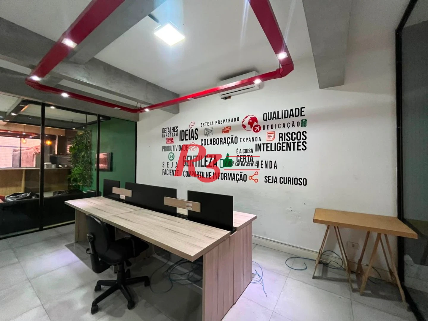 Sala para alugar, 500 m² por R$ 8.000,00/mês - Centro - Santos/SP