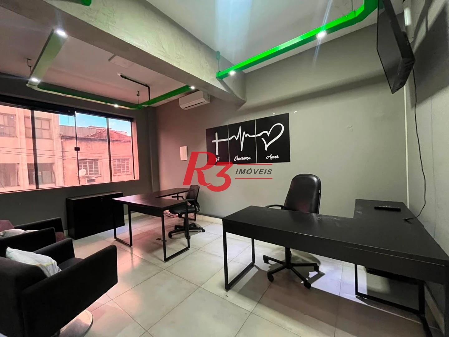 Sala para alugar, 500 m² por R$ 8.000,00/mês - Centro - Santos/SP