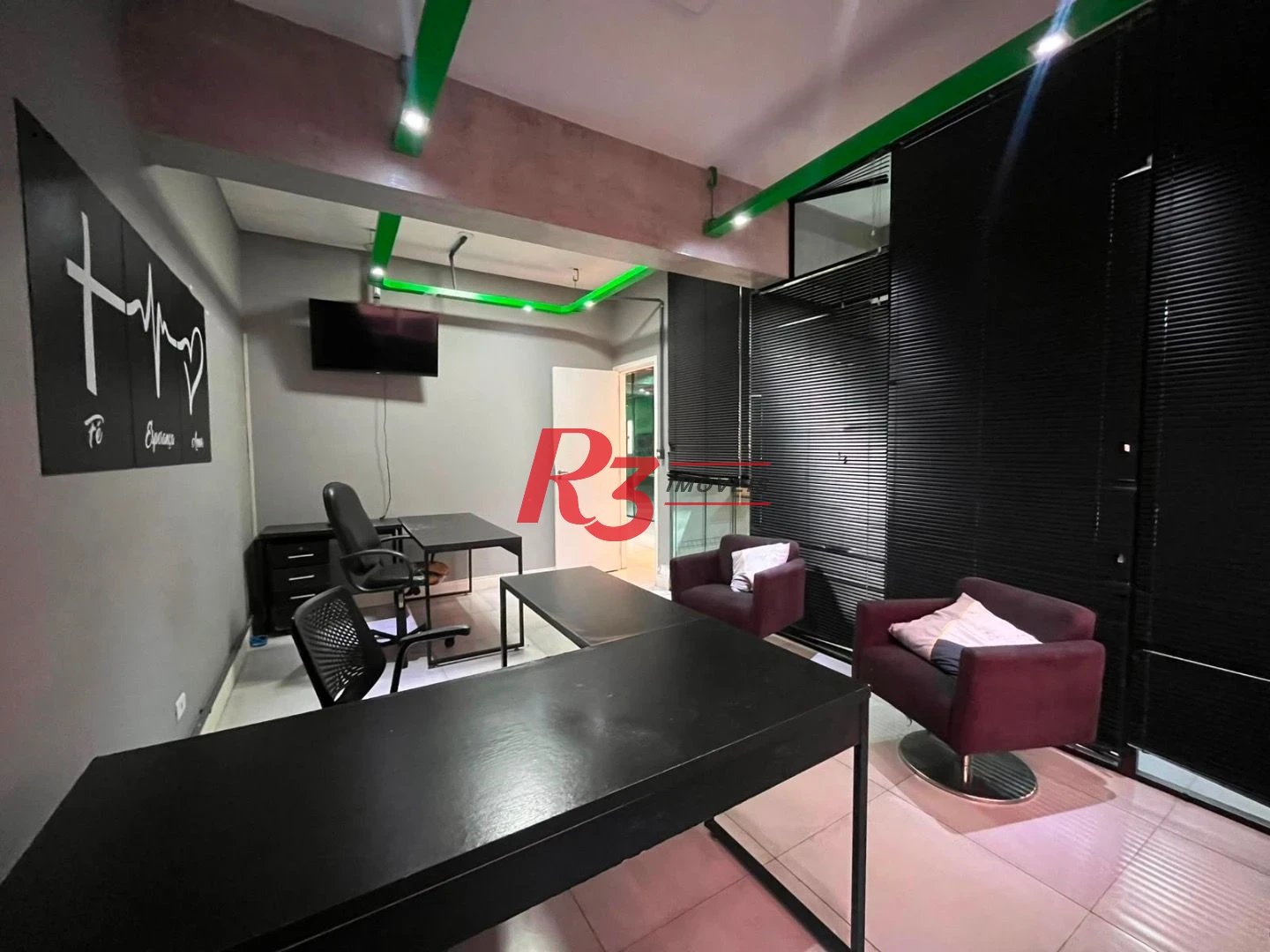 Sala para alugar, 500 m² por R$ 8.000,00/mês - Centro - Santos/SP
