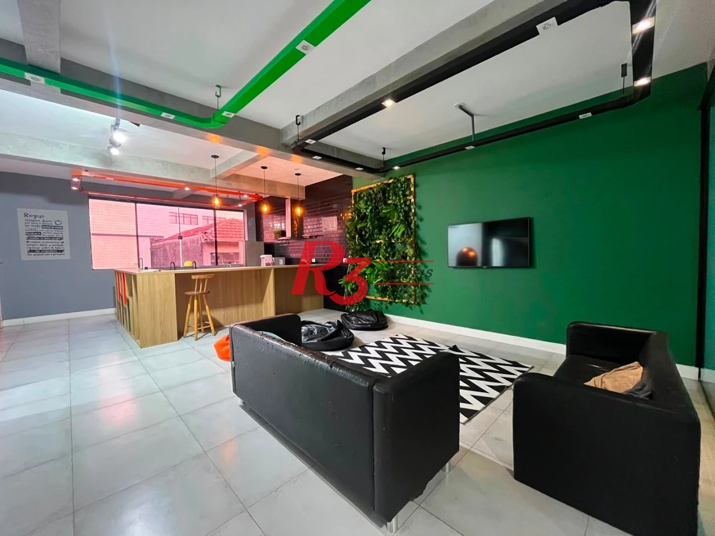 Sala para alugar, 500 m² por R$ 8.000,00/mês - Centro - Santos/SP