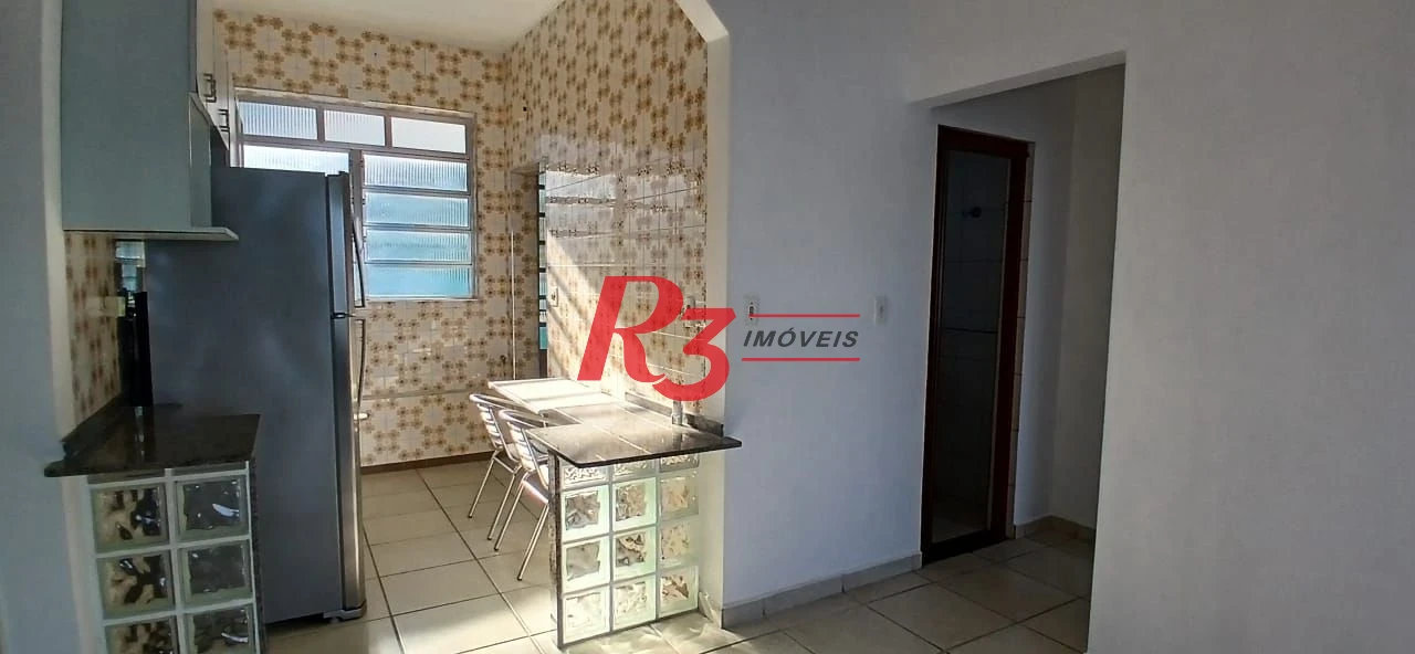 Apartamento com 1 dormitório para alugar, 57 m² por R$ 4.600,02/mês - Ponta da Praia - Santos/SP