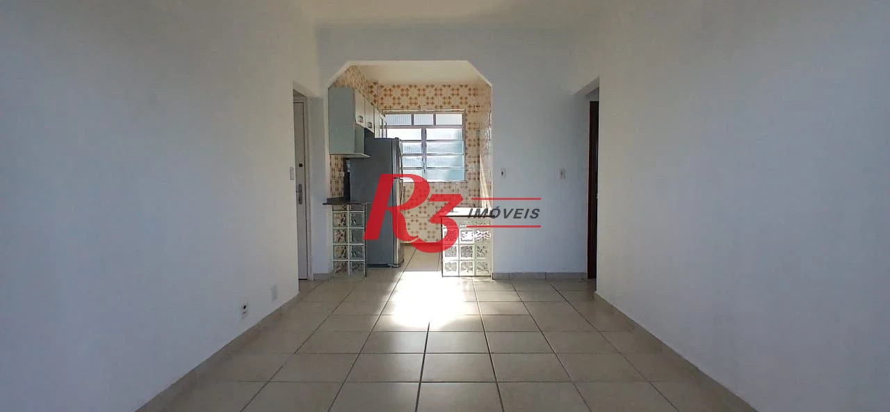 Apartamento com 1 dormitório para alugar, 57 m² por R$ 4.600,02/mês - Ponta da Praia - Santos/SP