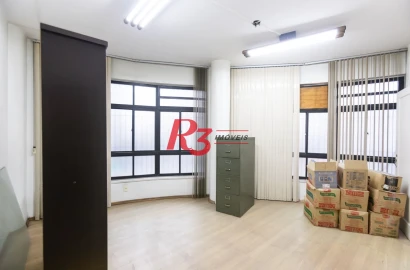 Sala à venda, 50 m² por R$ 470.000,00 - Centro - Santos/SP