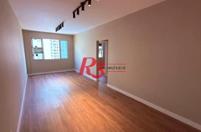 Apartamento com 2 dormitórios à venda, 82 m² por R$ 600.000,00 - Aparecida - Santos/SP