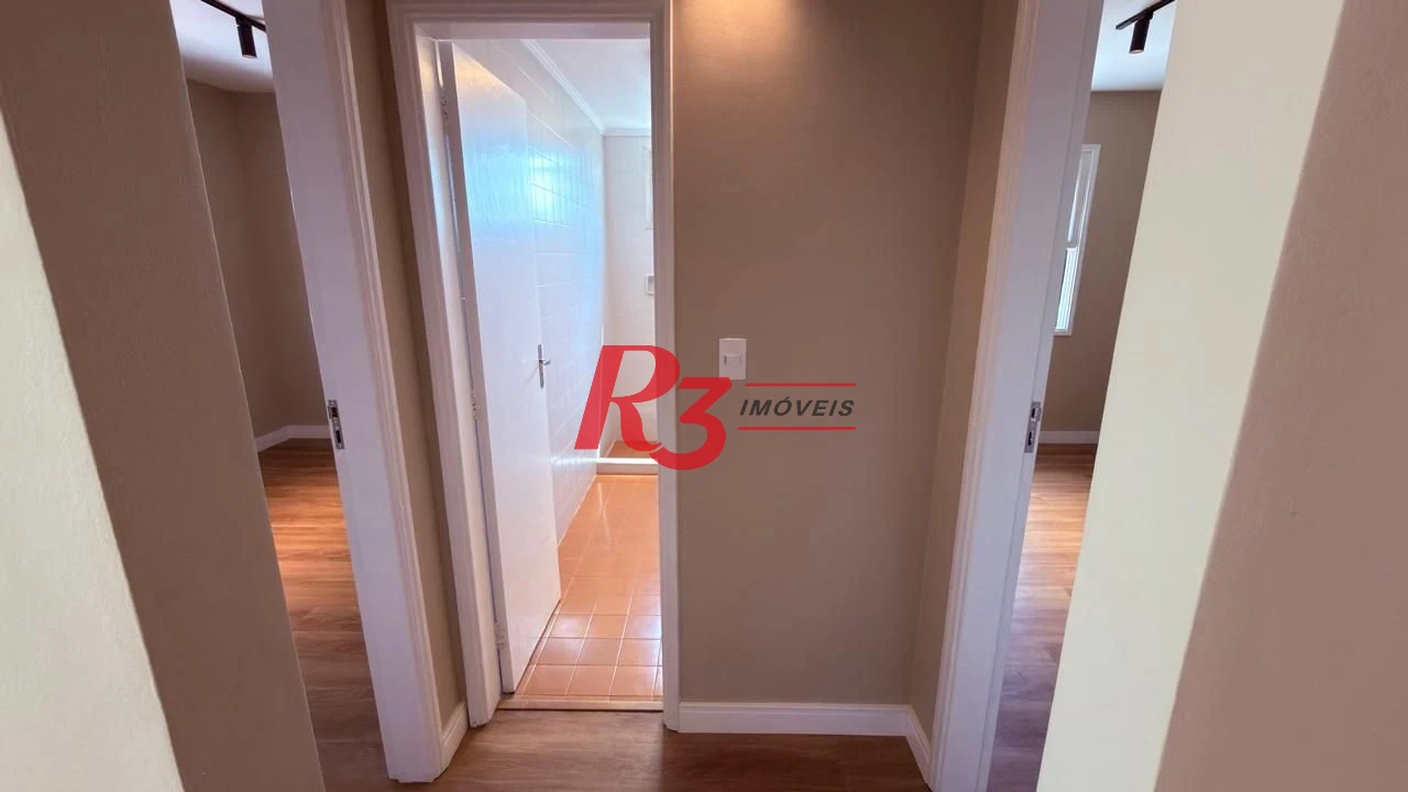 Apartamento com 2 dormitórios à venda, 82 m² por R$ 600.000,00 - Aparecida - Santos/SP