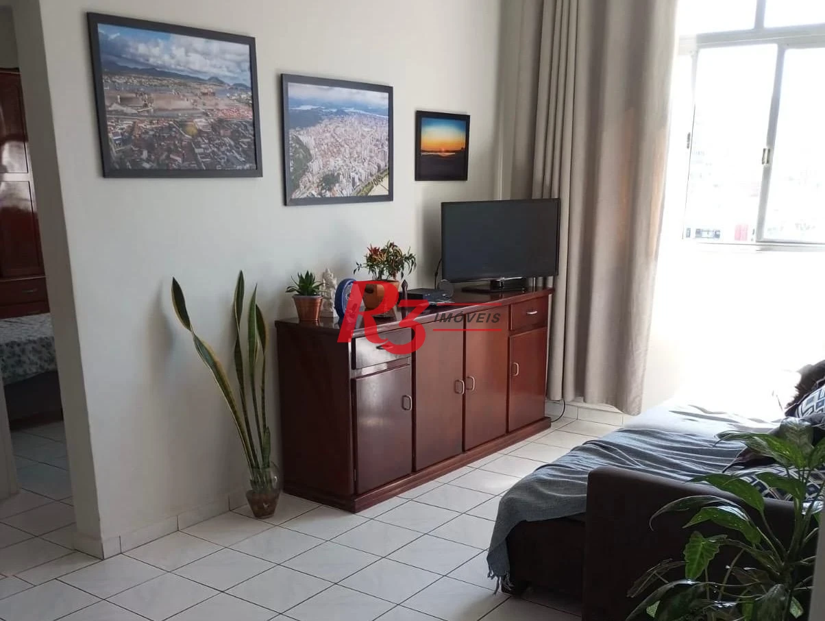 Apartamento com 2 dormitórios à venda, 75 m² por R$ 500.000,00 - Encruzilhada - Santos/SP