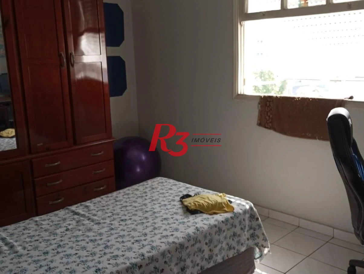 Apartamento com 2 dormitórios à venda, 75 m² por R$ 500.000,00 - Encruzilhada - Santos/SP