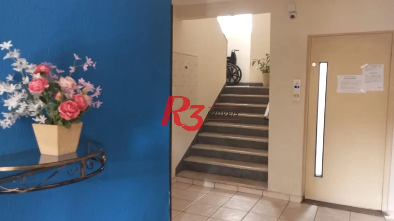 Apartamento com 2 dormitórios à venda, 75 m² por R$ 500.000,00 - Encruzilhada - Santos/SP