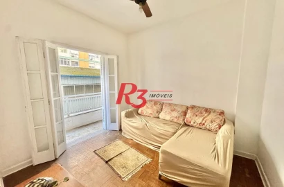 Apartamento à venda, 50 m² por R$ 339.000,00 - Embaré - Santos/SP