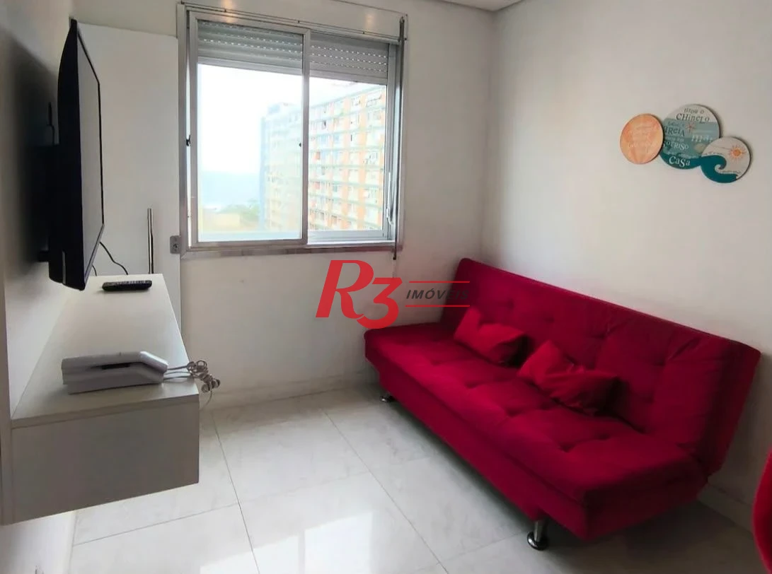 Apartamento com 1 dormitório à venda, 42 m² por R$ 320.000,00 - Boqueirão - Santos/SP