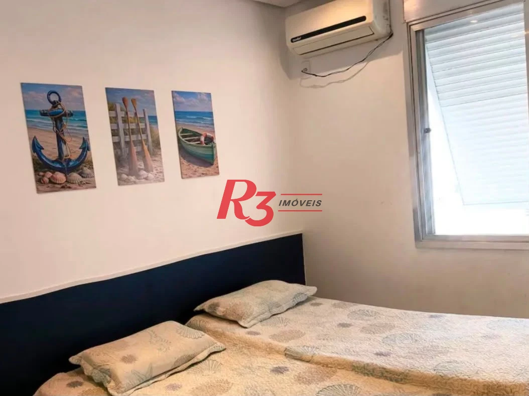 Apartamento com 1 dormitório à venda, 42 m² por R$ 320.000,00 - Boqueirão - Santos/SP