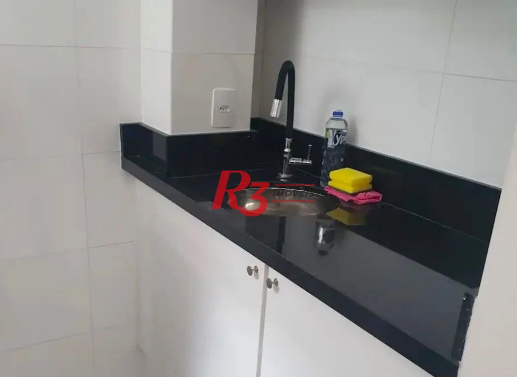 Apartamento com 1 dormitório à venda, 42 m² por R$ 320.000,00 - Boqueirão - Santos/SP