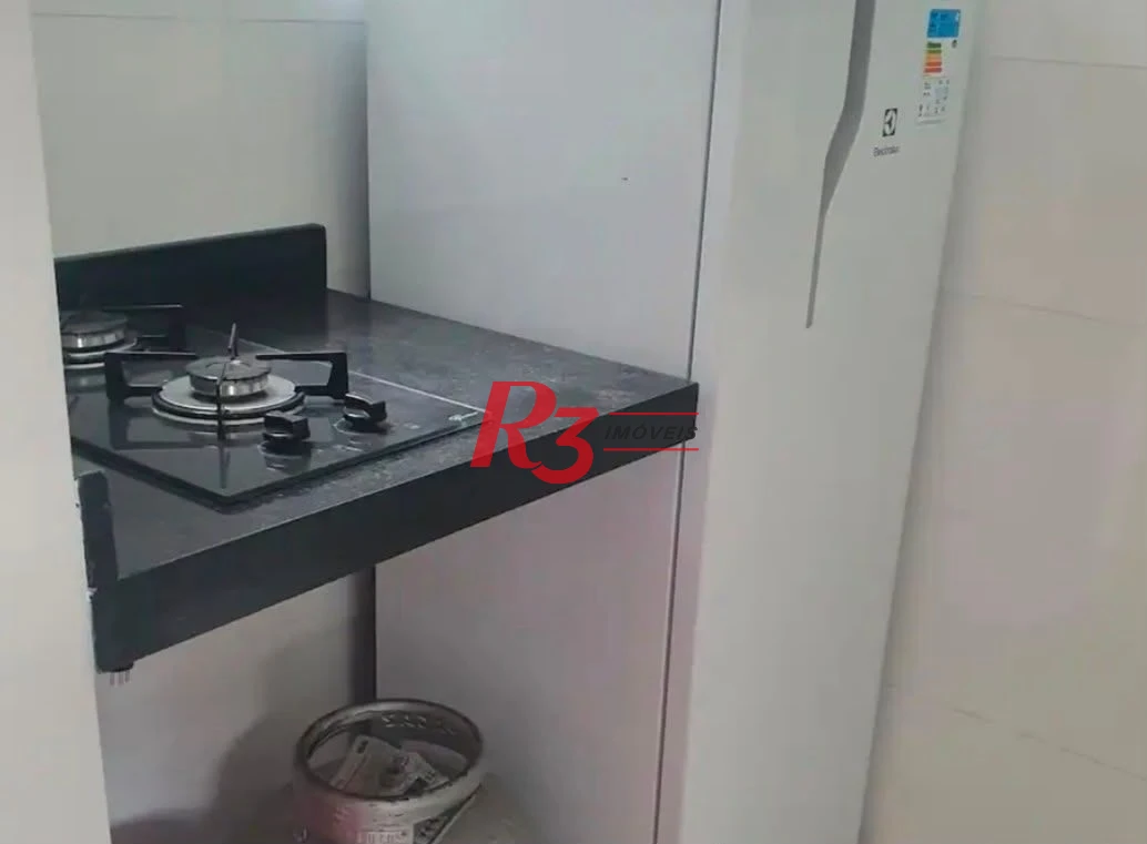 Apartamento com 1 dormitório à venda, 42 m² por R$ 320.000,00 - Boqueirão - Santos/SP