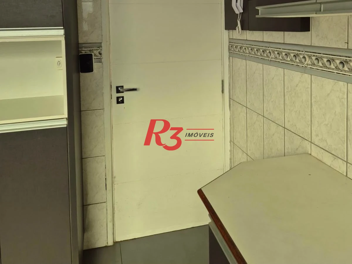 Apartamento com 3 dormitórios à venda, 99 m² por R$ 550.000,00 - Embaré - Santos/SP