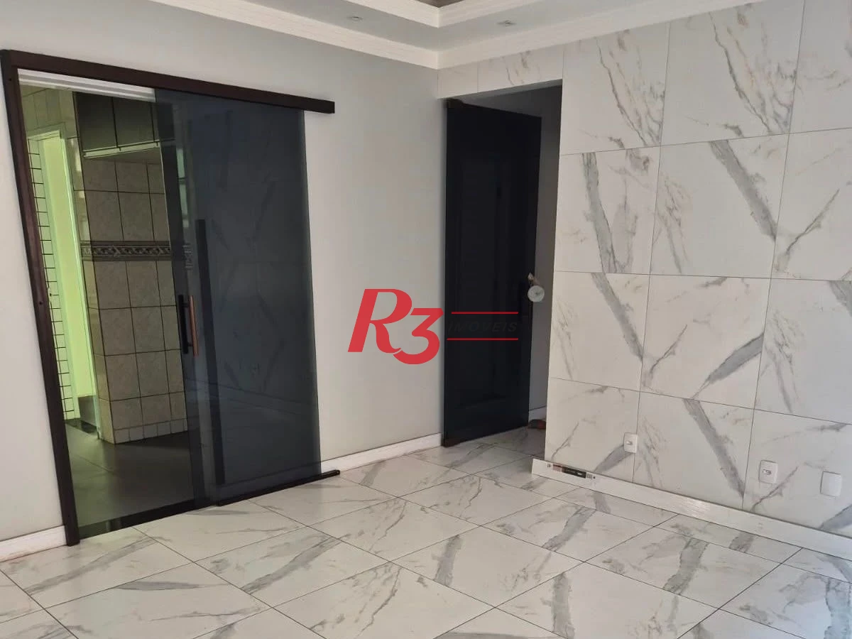 Apartamento com 3 dormitórios à venda, 99 m² por R$ 550.000,00 - Embaré - Santos/SP