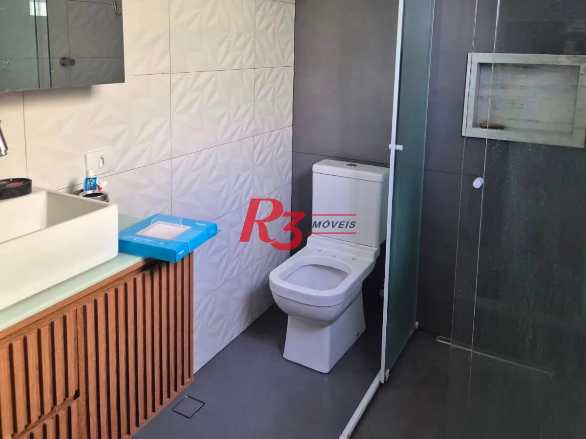 Apartamento com 3 dormitórios à venda, 99 m² por R$ 550.000,00 - Embaré - Santos/SP