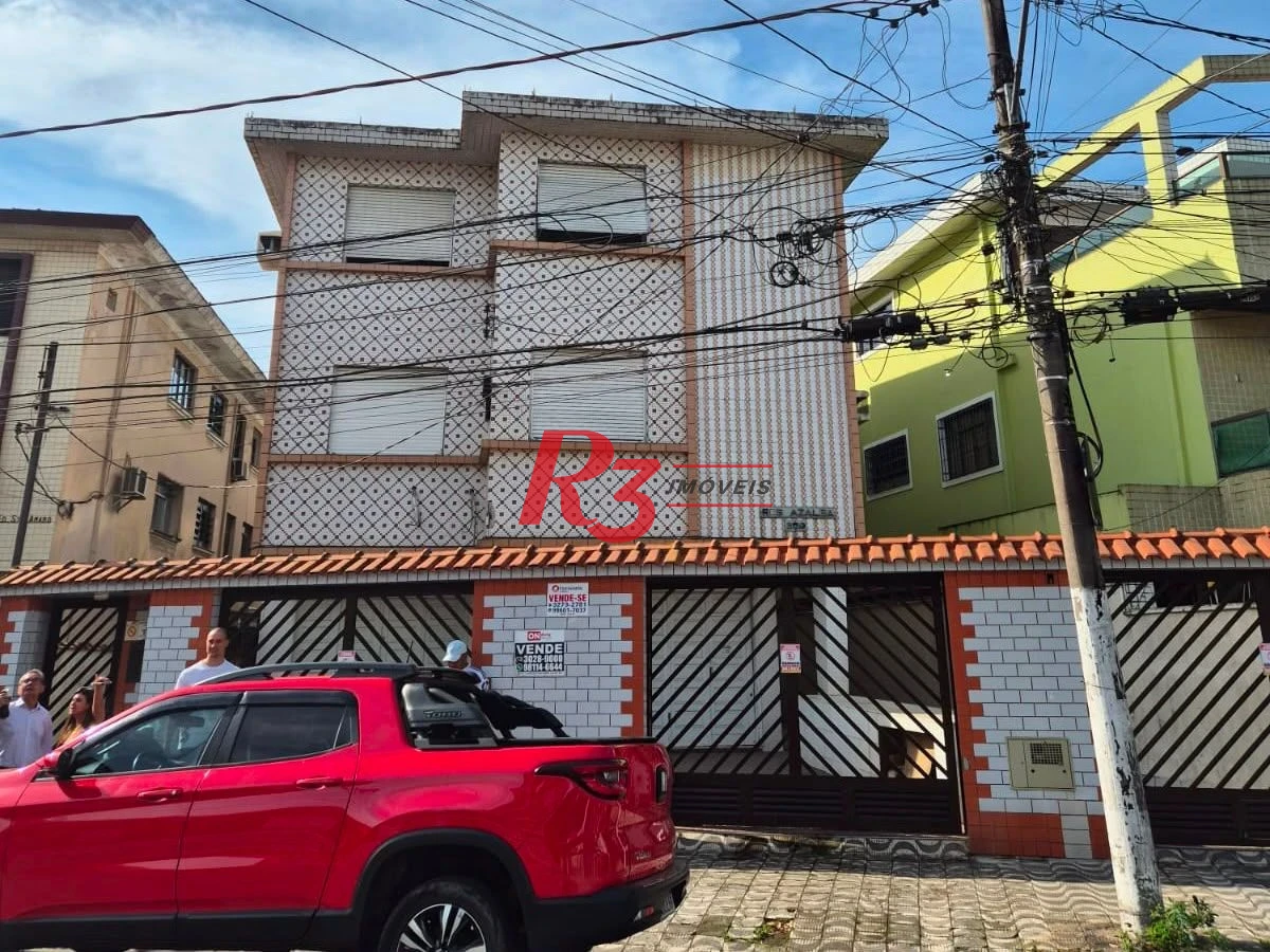 Apartamento com 3 dormitórios à venda, 99 m² por R$ 550.000,00 - Embaré - Santos/SP
