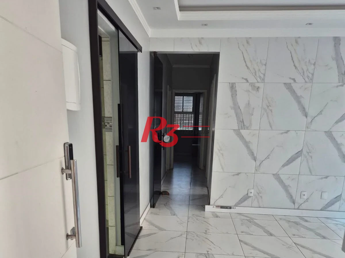 Apartamento com 3 dormitórios à venda, 99 m² por R$ 550.000,00 - Embaré - Santos/SP
