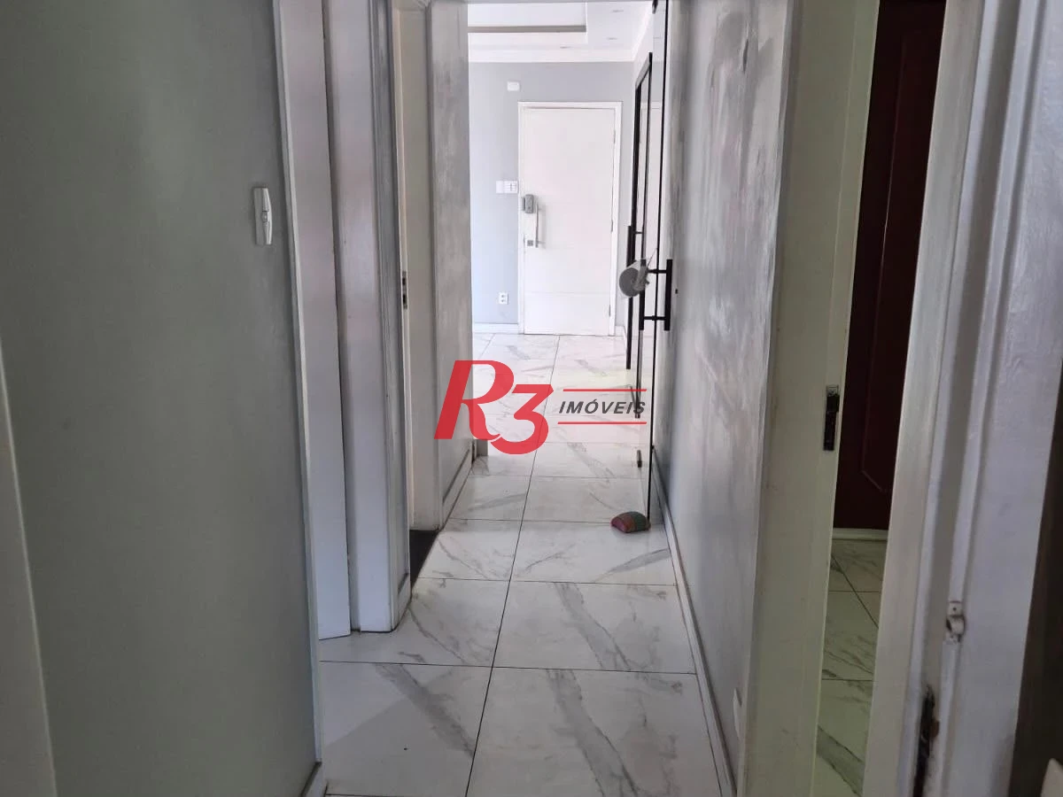Apartamento com 3 dormitórios à venda, 99 m² por R$ 550.000,00 - Embaré - Santos/SP