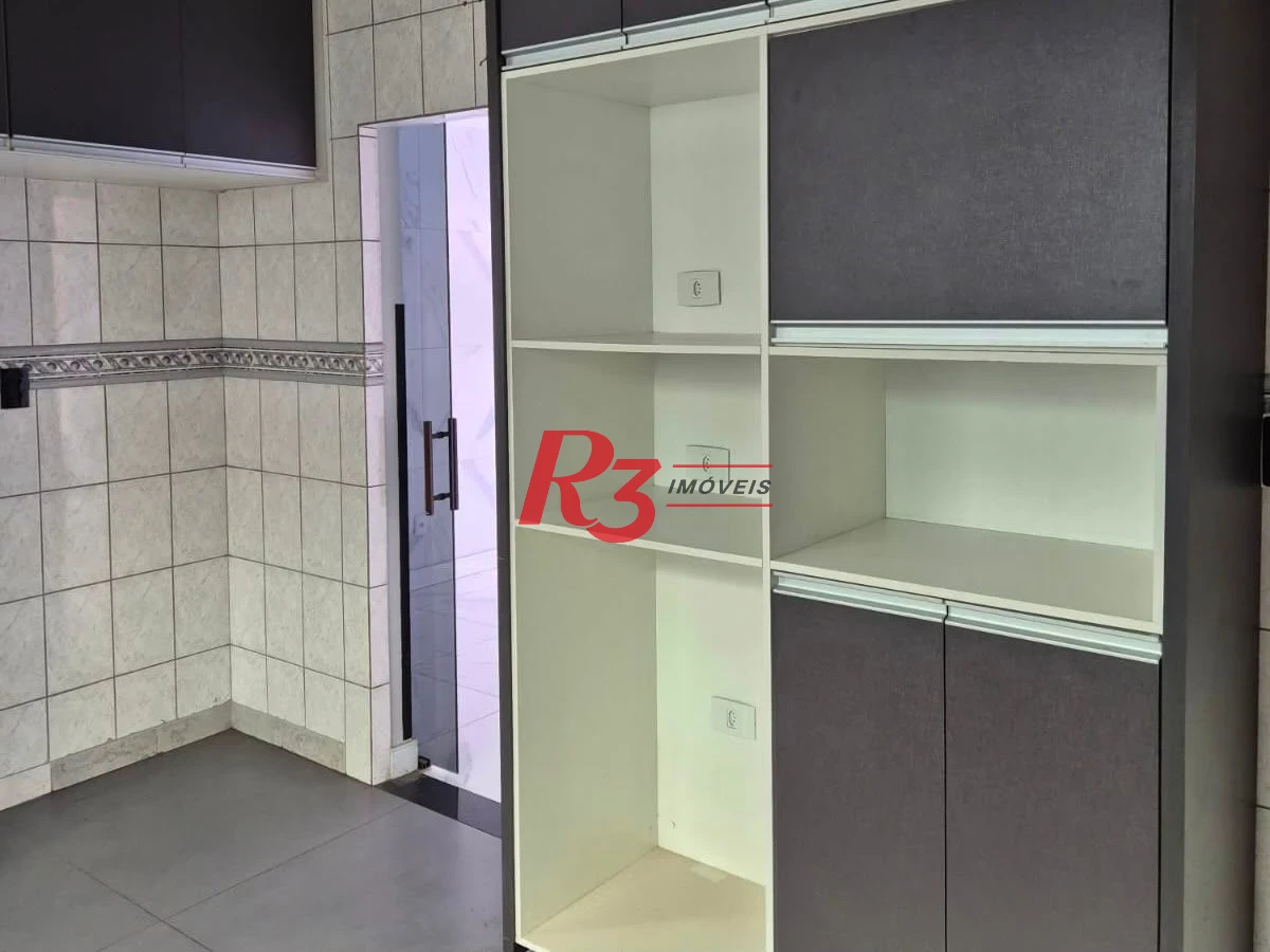 Apartamento com 3 dormitórios à venda, 99 m² por R$ 550.000,00 - Embaré - Santos/SP