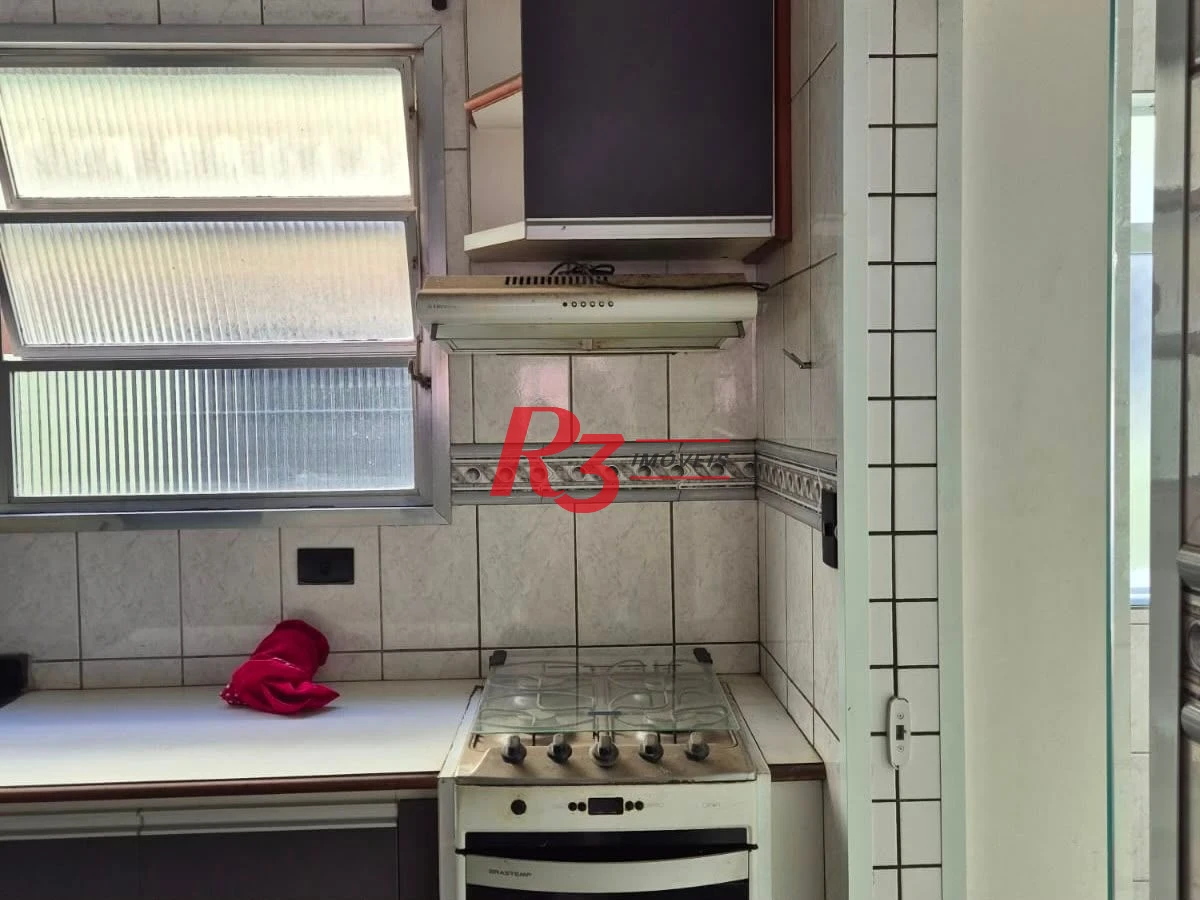 Apartamento com 3 dormitórios à venda, 99 m² por R$ 550.000,00 - Embaré - Santos/SP