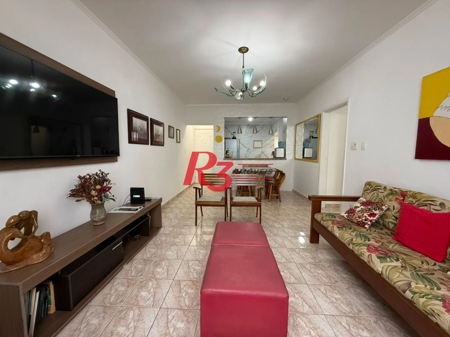 Apartamento com 3 dormitórios à venda, 143 m² por R$ 1.400.000,00 - Boqueirão - Santos/SP