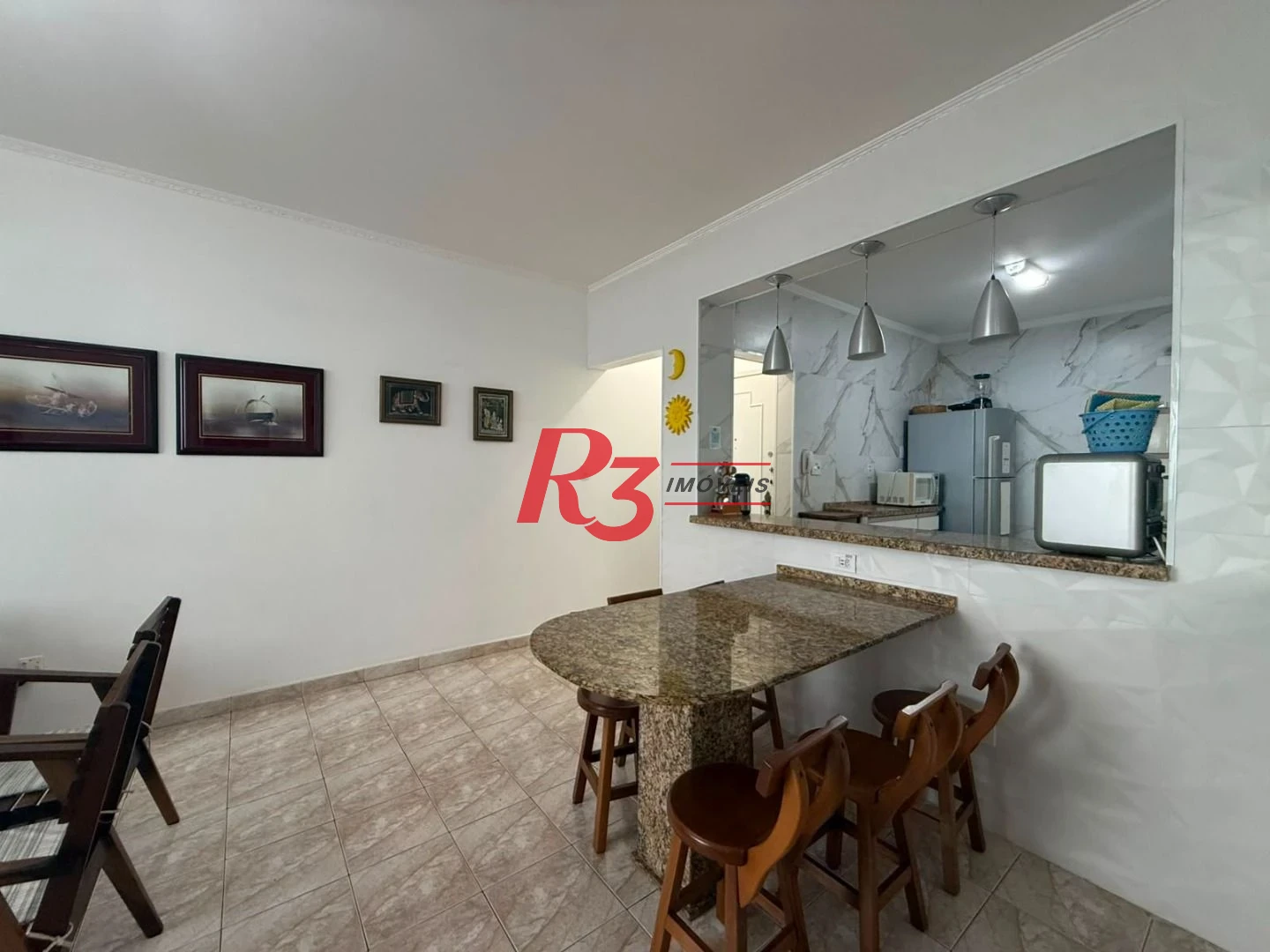 Apartamento com 3 dormitórios à venda, 143 m² por R$ 1.400.000,00 - Boqueirão - Santos/SP