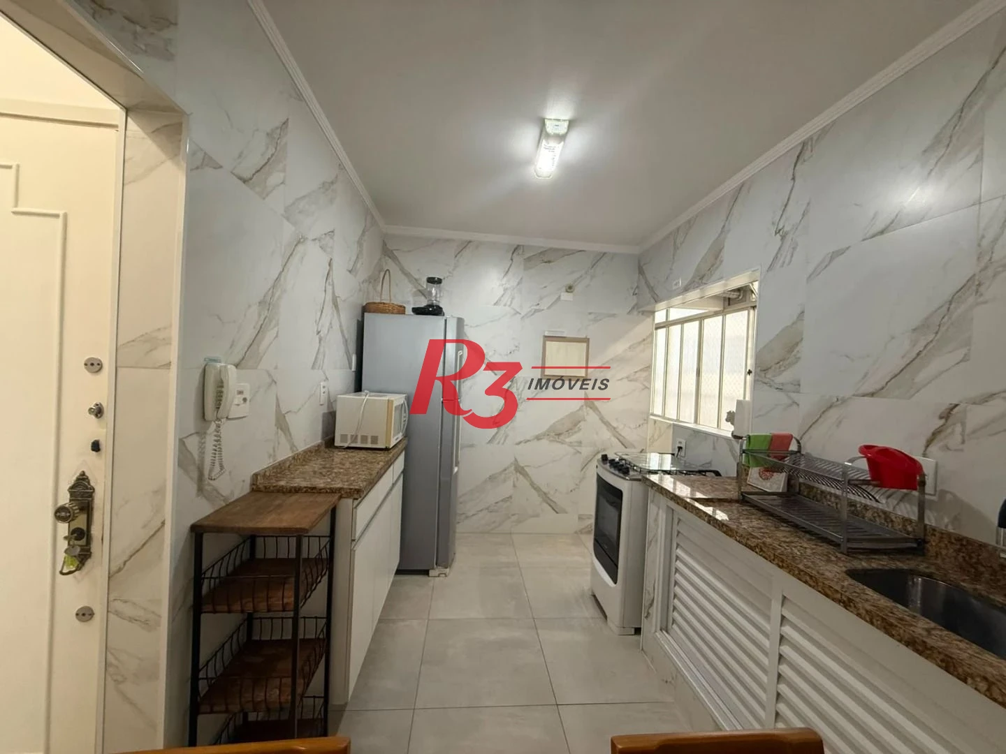 Apartamento com 3 dormitórios à venda, 143 m² por R$ 1.400.000,00 - Boqueirão - Santos/SP