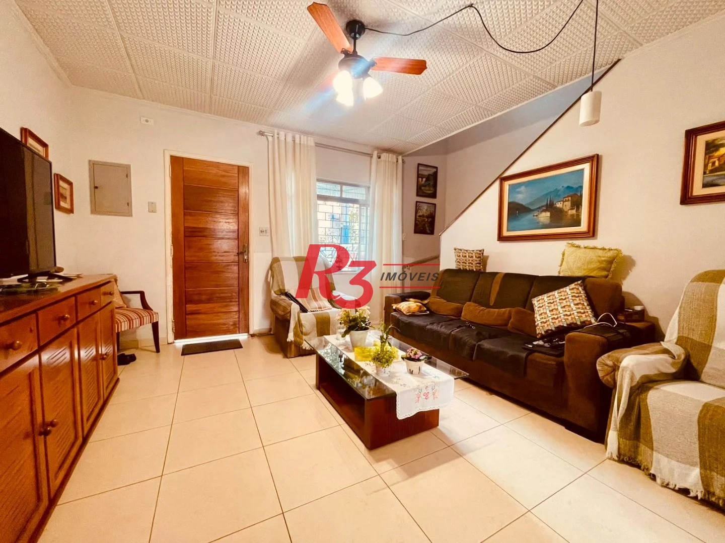 Sobrado com 2 dormitórios à venda, 100 m² por R$ 1.290.000,00 - Aparecida - Santos/SP