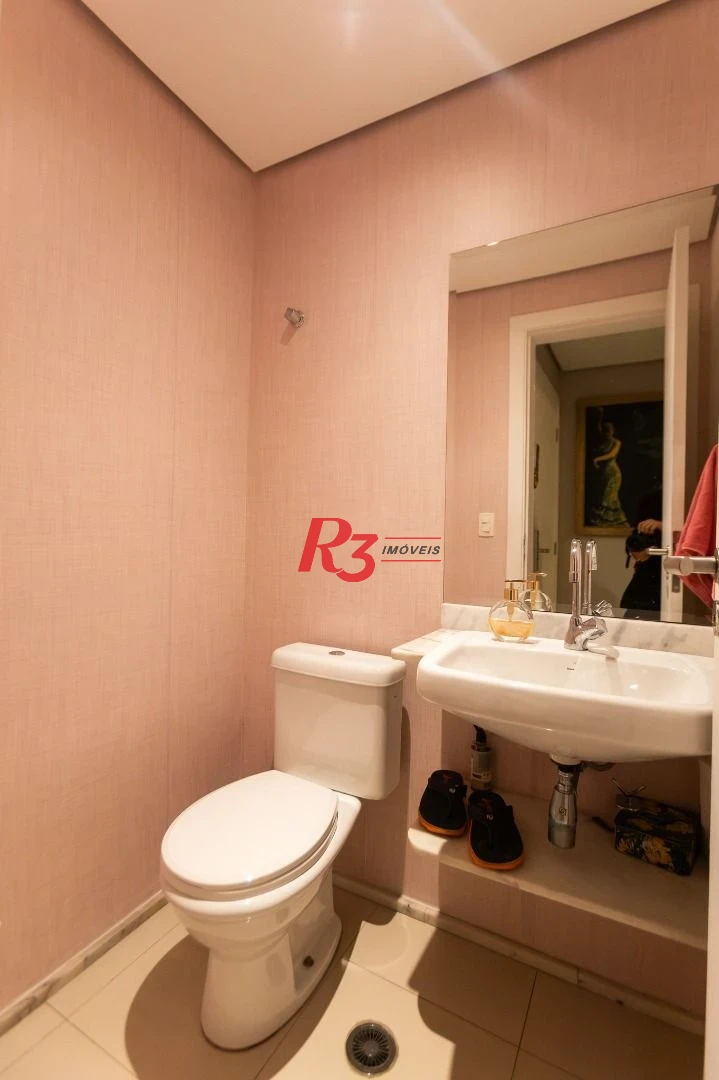 Apartamento à venda, 130 m² por R$ 1.810.000,00 - Gonzaga - Santos/SP