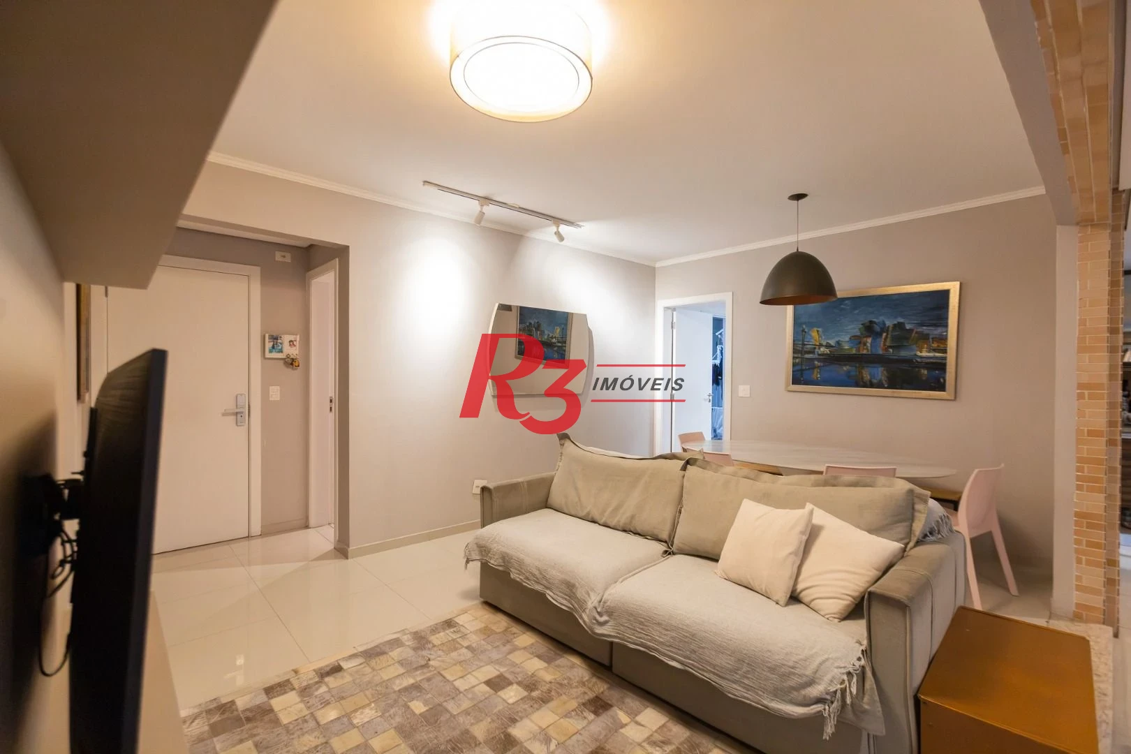 Apartamento à venda, 130 m² por R$ 1.810.000,00 - Gonzaga - Santos/SP