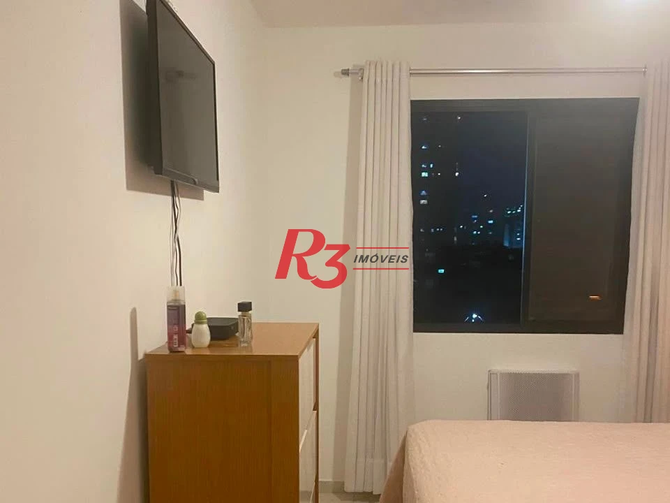 Apartamento com 2 dormitórios à venda, 70 m² por R$ 490.000,00 - Campo Grande - Santos/SP