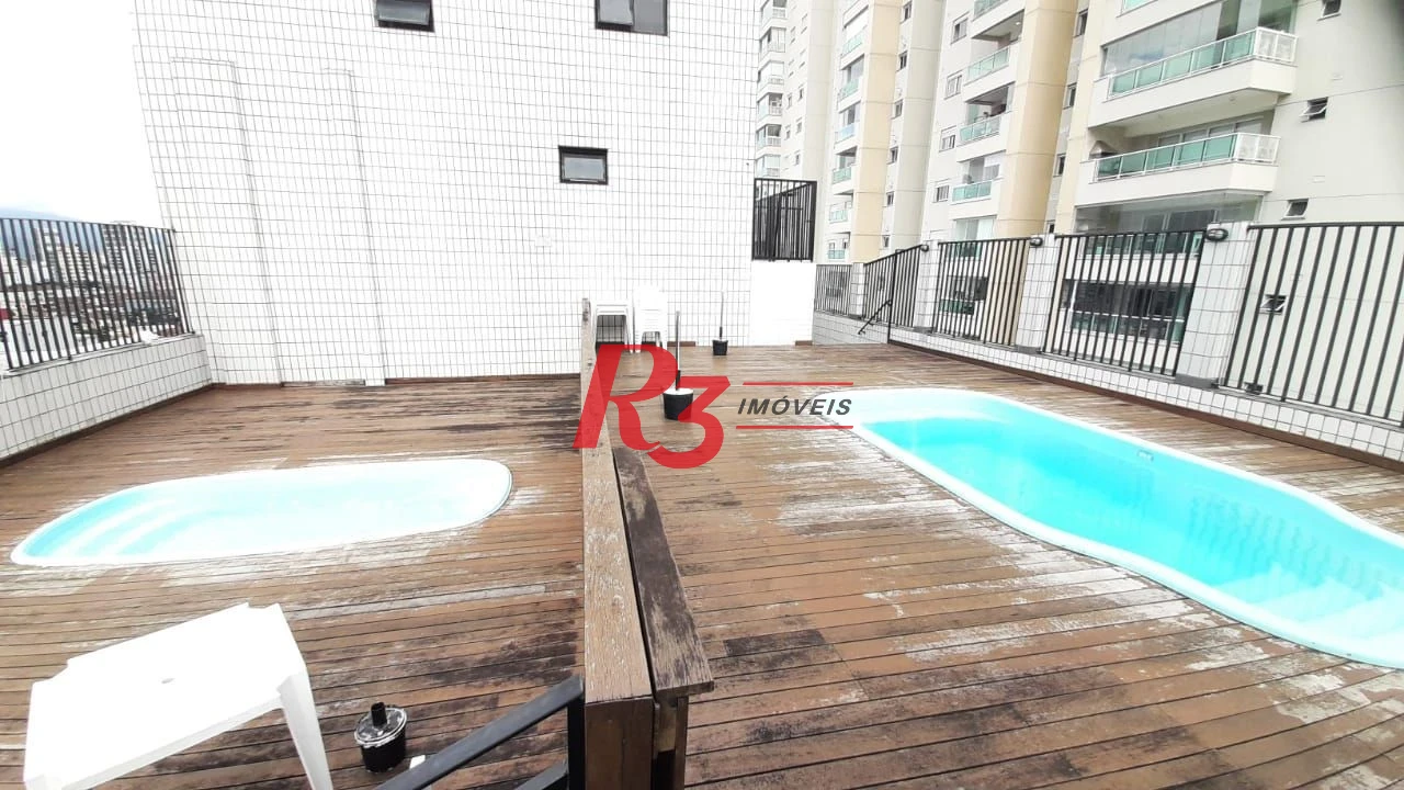 Apartamento com 2 dormitórios à venda, 70 m² por R$ 490.000,00 - Campo Grande - Santos/SP
