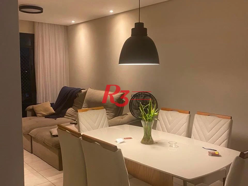 Apartamento com 2 dormitórios à venda, 70 m² por R$ 490.000,00 - Campo Grande - Santos/SP