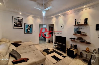 Casa com 3 dormitórios à venda, 109 m² por R$ 850.000,00 - Embaré - Santos/SP