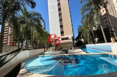 Apartamento Garden com 4 dormitórios à venda, 215 m² por R$ 2.380.000,00 - Boqueirão - Santos/SP