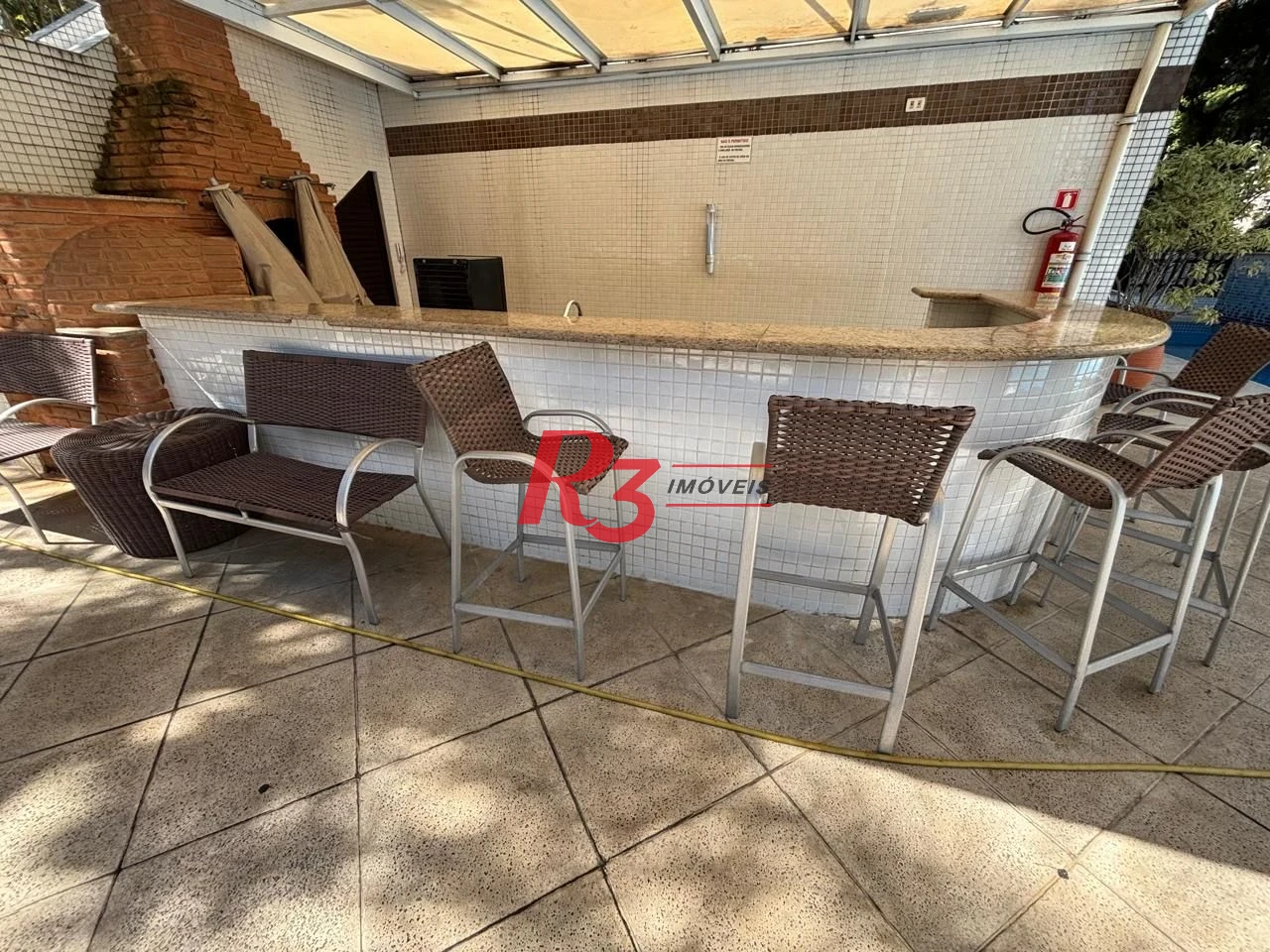 Apartamento Garden com 4 dormitórios à venda, 215 m² por R$ 2.380.000,00 - Boqueirão - Santos/SP