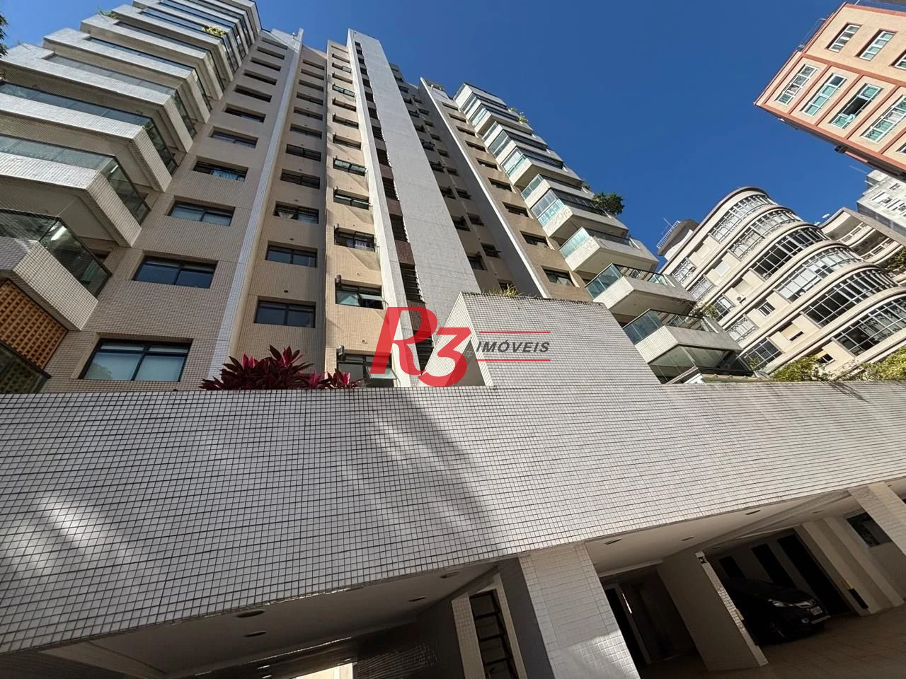 Apartamento Garden com 4 dormitórios à venda, 215 m² por R$ 2.380.000,00 - Boqueirão - Santos/SP