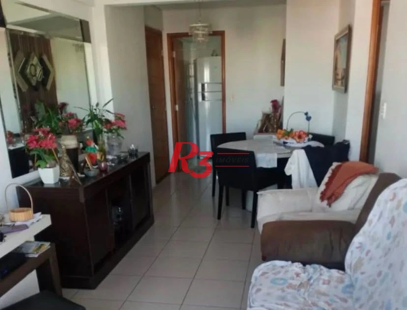 Apartamento com 2 dormitórios à venda, 75 m² por R$ 600.000,00 - Aparecida - Santos/SP