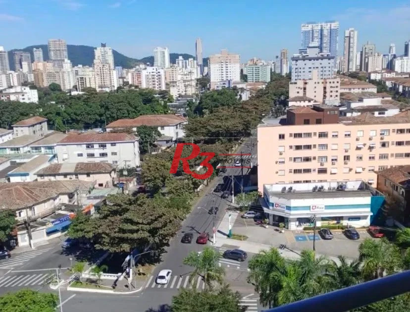 Apartamento com 2 dormitórios à venda, 75 m² por R$ 600.000,00 - Aparecida - Santos/SP